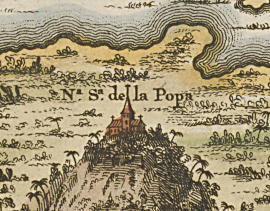 ¡ Identifica en cual mapa Colonial de Cartagena aparece este detalle ! 